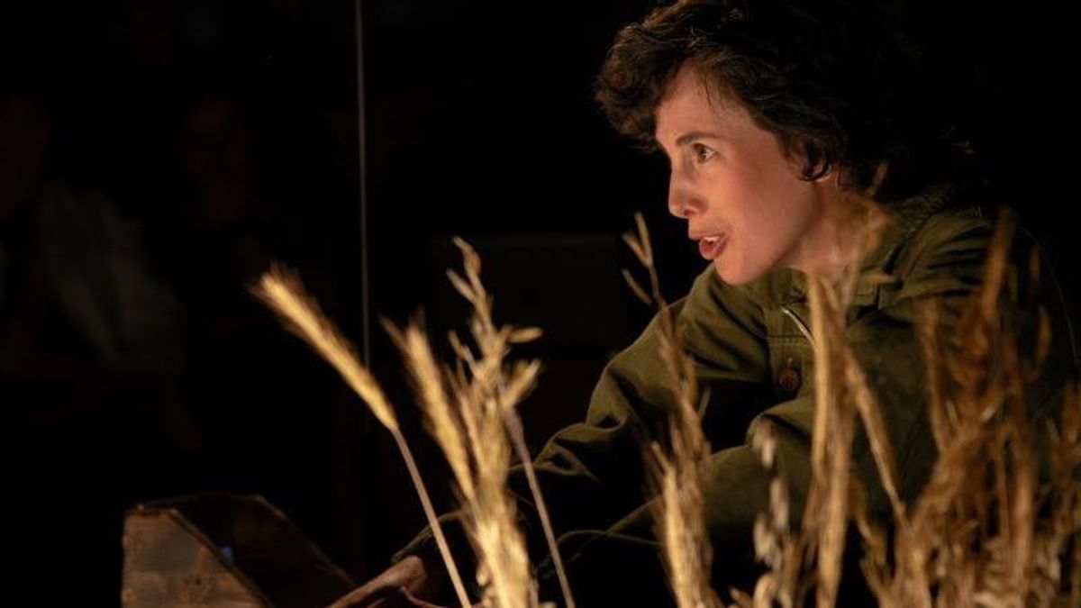 Representación de la obra 'Una rueda que da vueltas'.