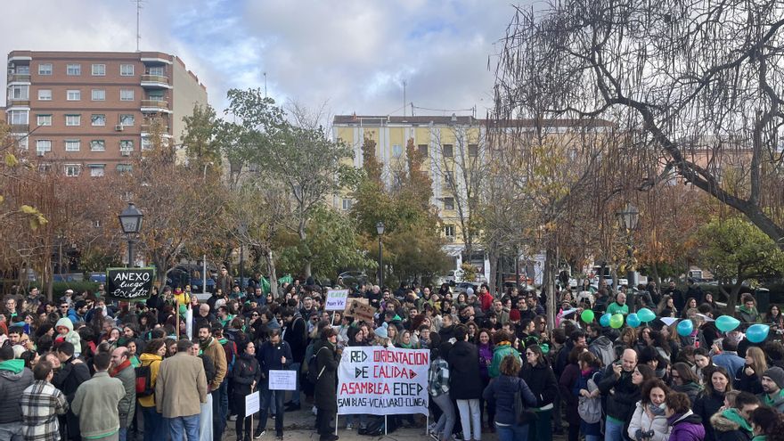 Los profesores de la educación pública madrileña vuelven a las calles con el horizonte de una huelga indefinida