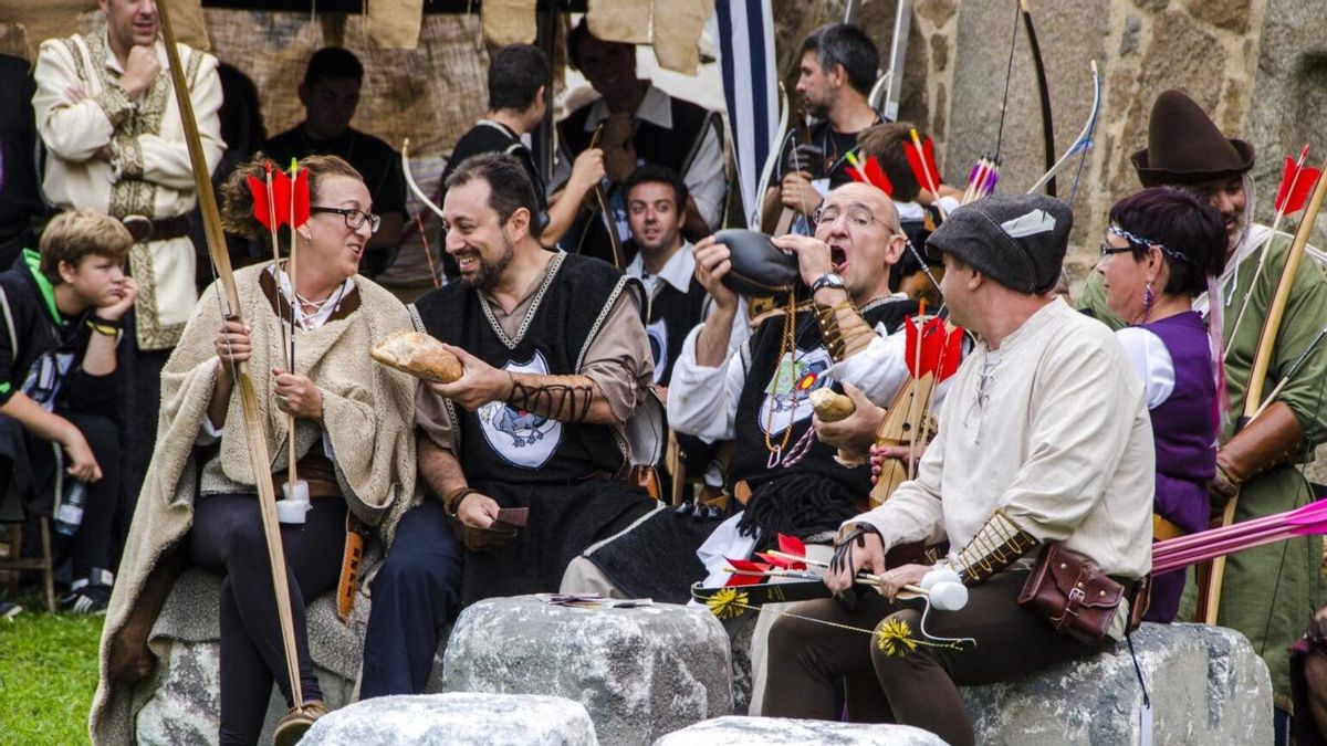 Celebración durante las Jornadas Medievales.
