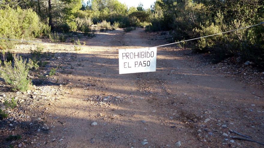El pueblo que ha recuperado sus caminos cortados por cotos de caza