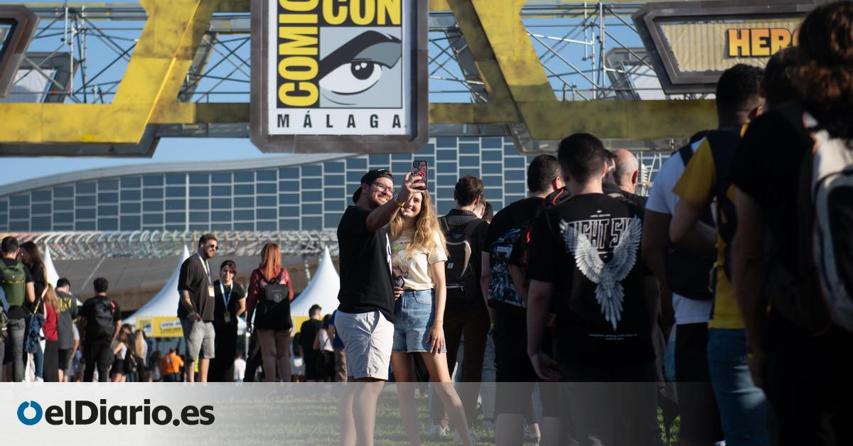 Colas y 90 euros por foto: Comic-Con Málaga debuta con éxito de público y masificación: “Somos sardinas en lata”