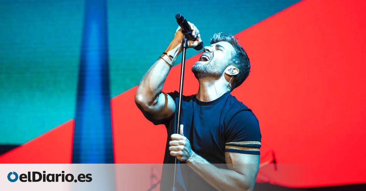 Concierto gratuito de Pablo Alborán en el 'KM0' de la Puerta del Sol de Madrid para presentar su nuevo disco