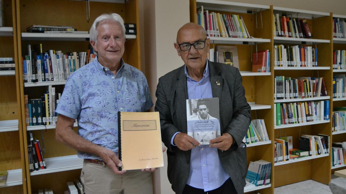 Ignacio Trillo, con Helios López, el pasado miércoles en Cártama