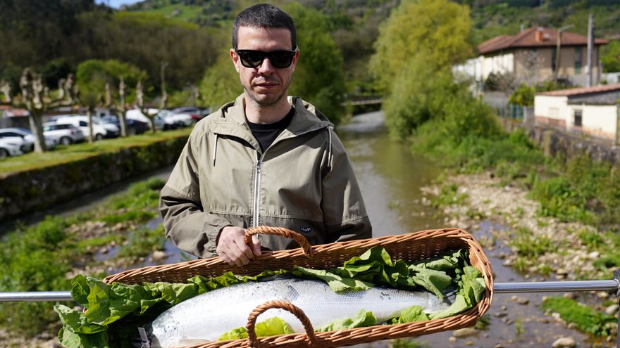 La fiesta de la extinción del salmón en Asturias: hasta 19.000 euros por ejemplares que desaparecen
