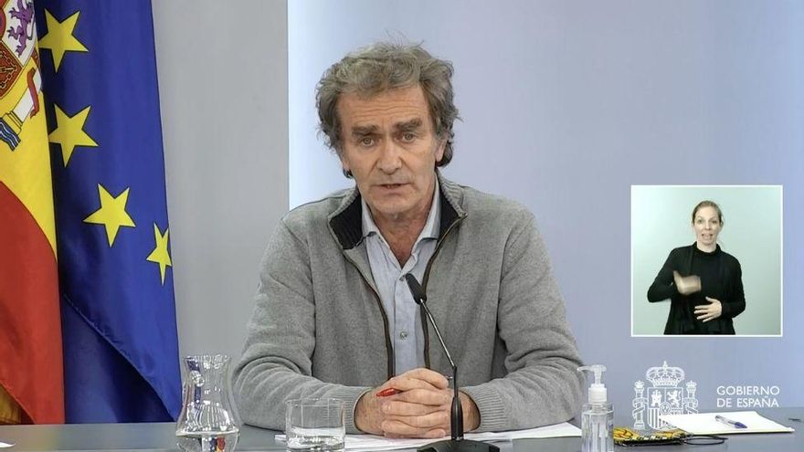 El doctor Fernando Simón en rueda de prensa