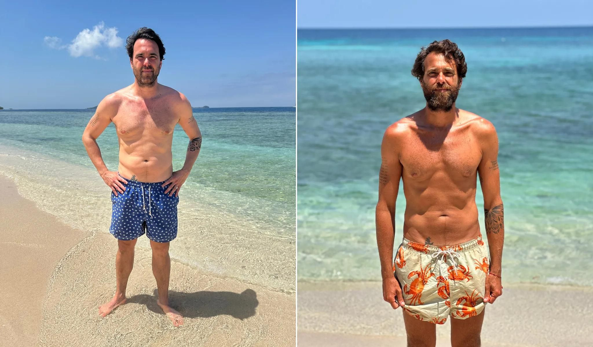Antes y después de Javier Ungría en 'Supervivientes'