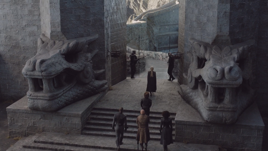 Daenerys llega a Rocadragón