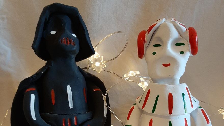 Nuevos diseños de siurells inspirados en Darth Vader y la Princesa Leia reinterpretan el imaginario tradicional mallorquín desde una estética contemporánea y pop.