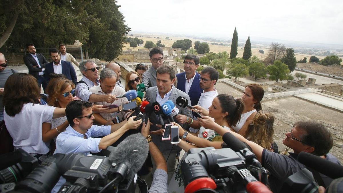 Rivera no pierde la "esperanza" de que el PSOE-A "rectifique" para mantener el pacto con Cs en Andalucía