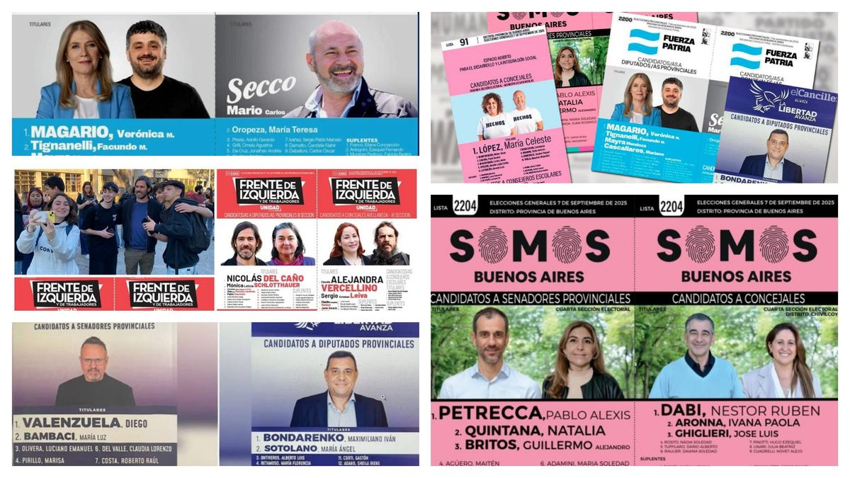 La Provincia de Buenos Aires elige el 7 de septiembre sus representantes para la legislatura.