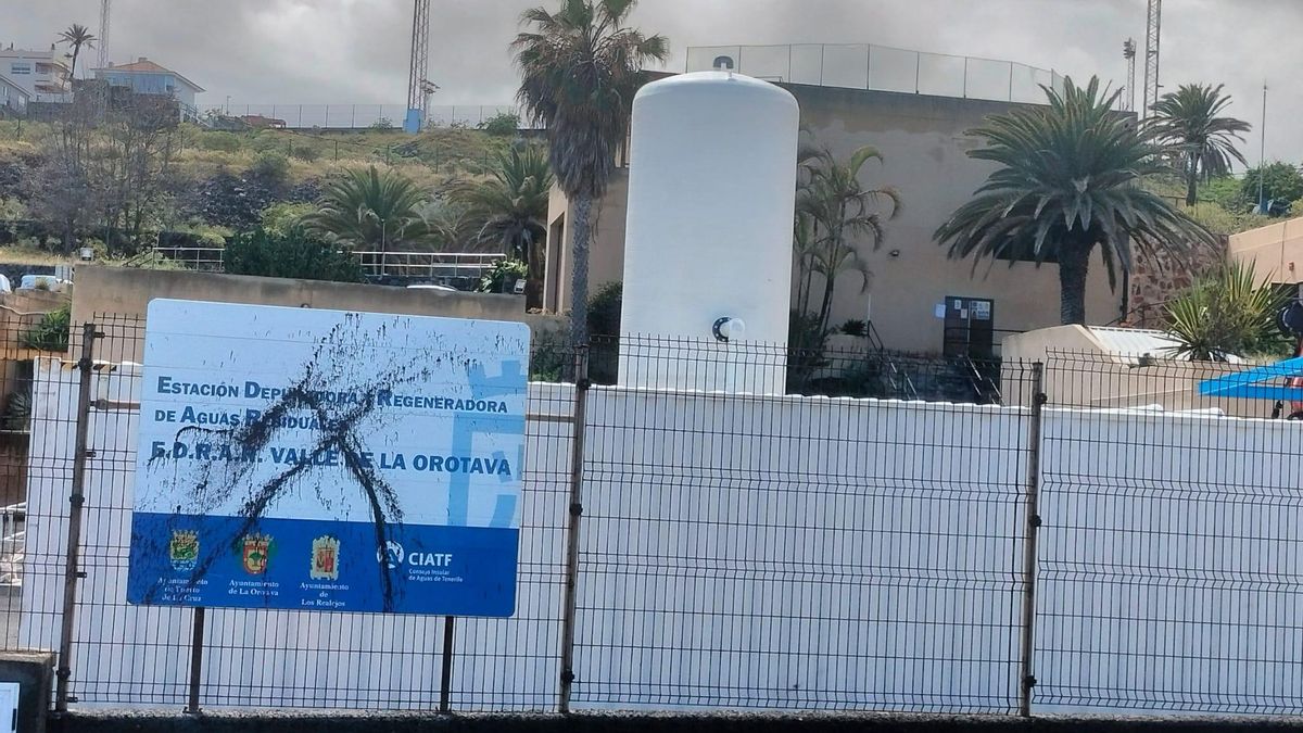 Sewage Treatment Station of Valle de La Orotava, in Punta Brava.