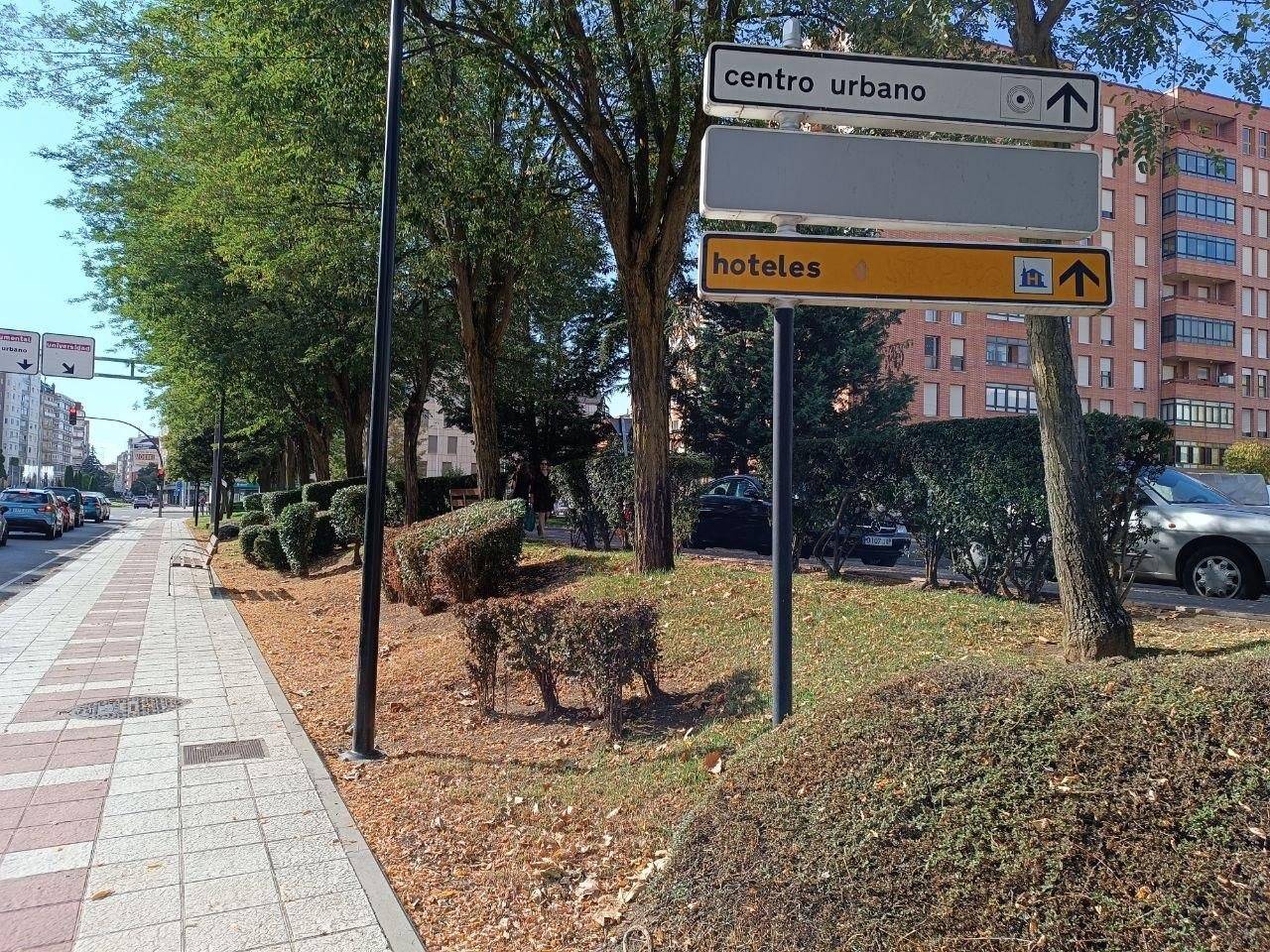 El llamativo otoño en pleno verano que se el clima acelera en el paisaje urbano de León