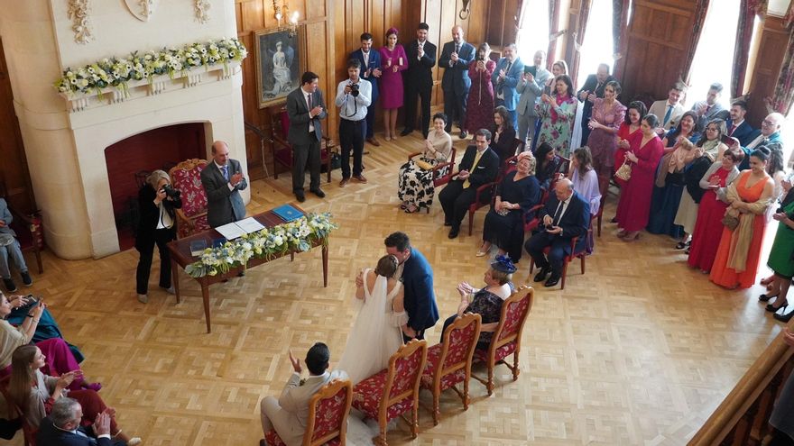 Más de 7.000 personas asistieron a las 118 bodas celebradas en el Palacio de la Magdalena en 2024