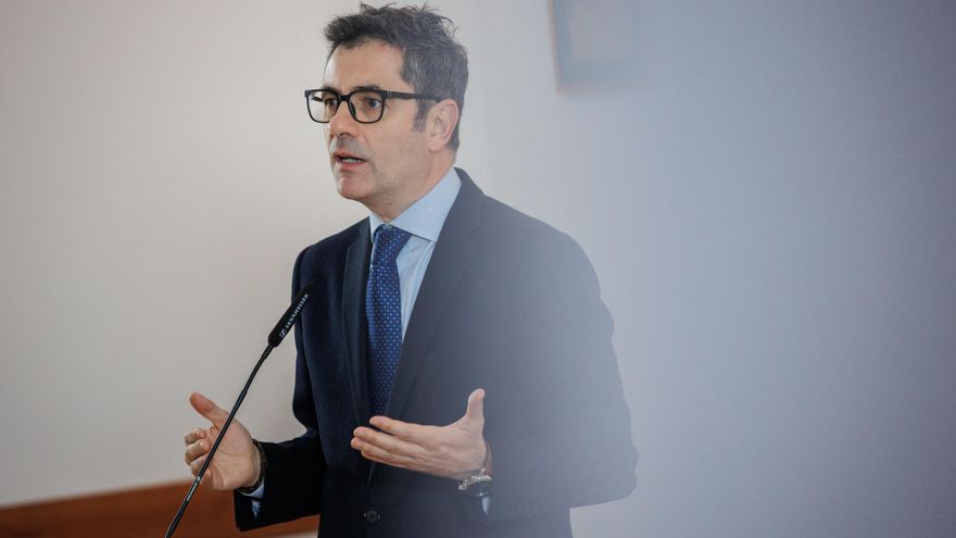 El ministro de la Presidencia, Relaciones con las Cortes y Memoria Democrática, Félix Bolaños.