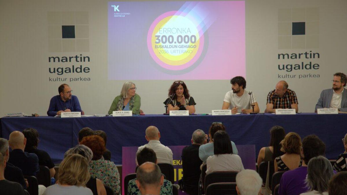 Kontseilua aspira a duplicar el ritmo de euskaldunización y lograr 300.000 nuevos hablantes de euskera para 2036