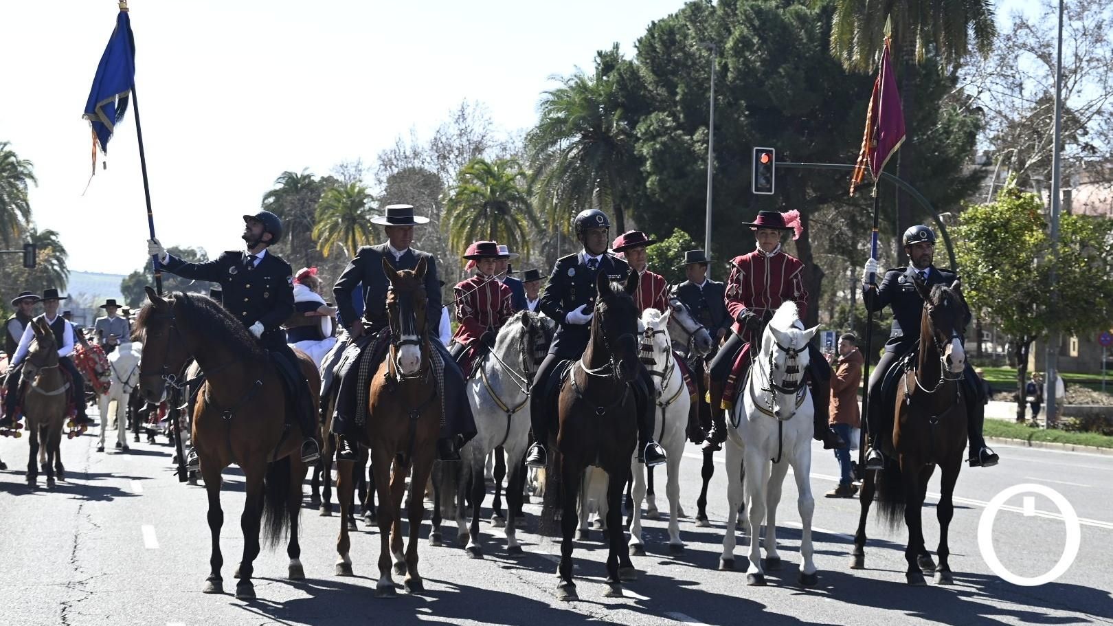Marcha hípica por el día de Andalucía