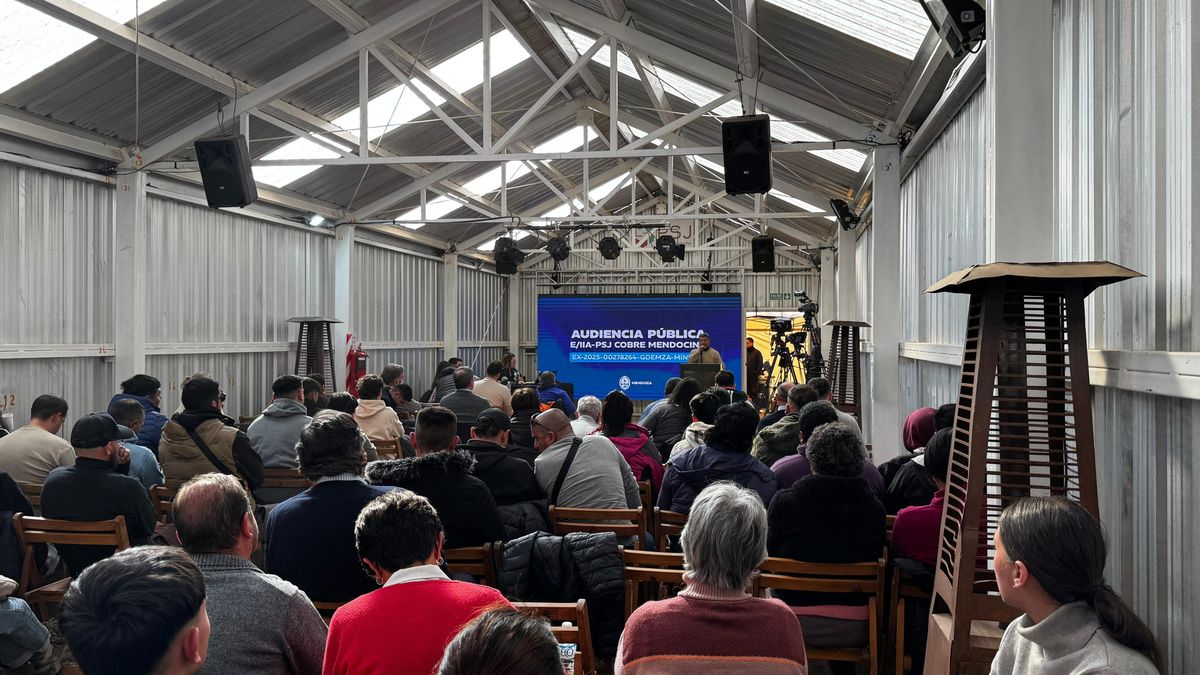 El Gobierno de Mendoza realizó una audiencia pública sobre PSJ Cobre Mendocino.