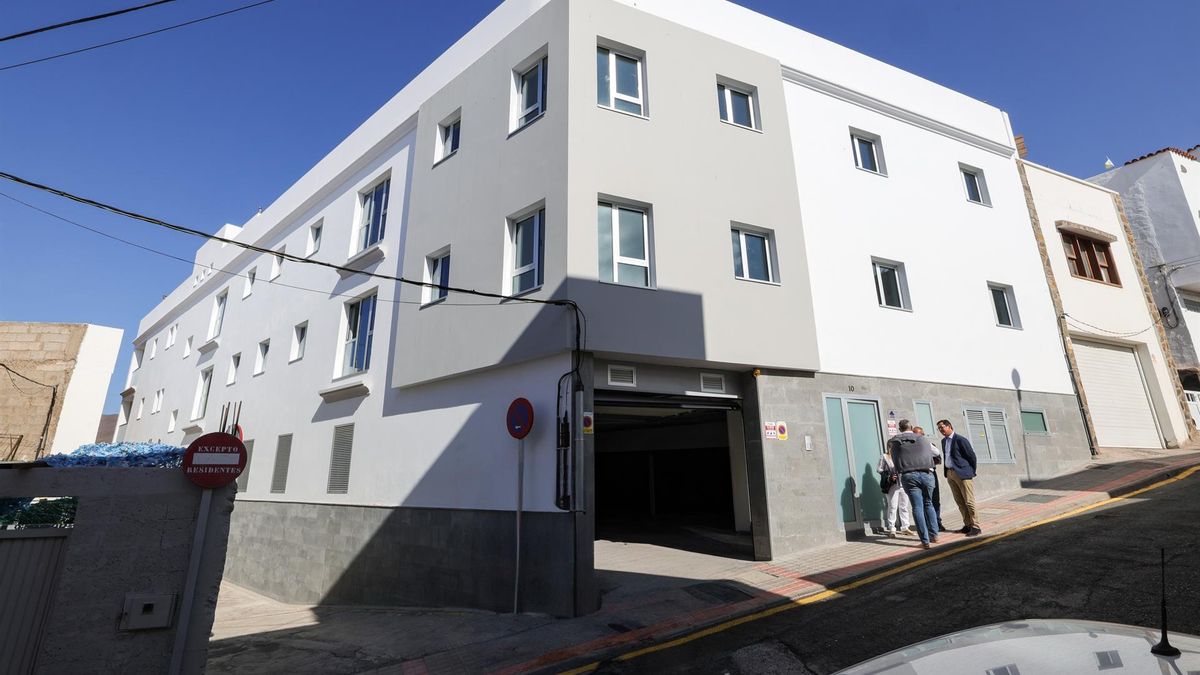 Edificio de viviendas protegidas en Ingenio.