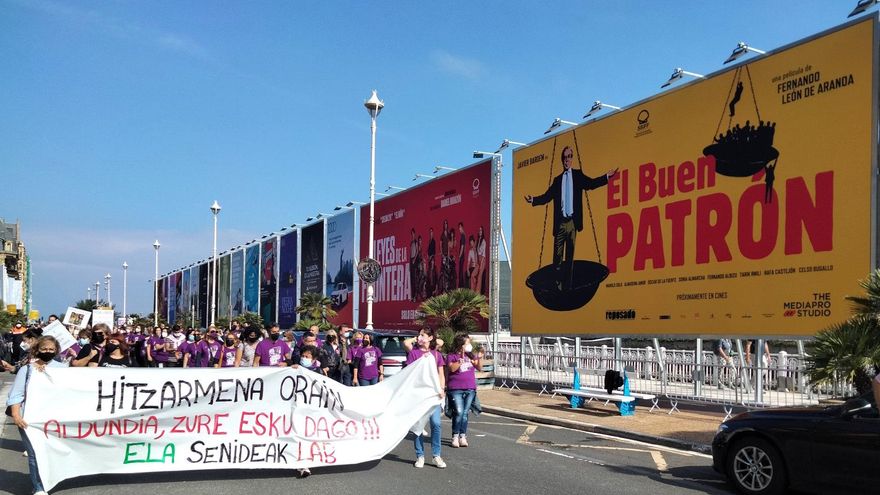 Las trabajadoras de las residencias de Gipuzkoa reivindican el convenio y convocan dos jornadas de paros