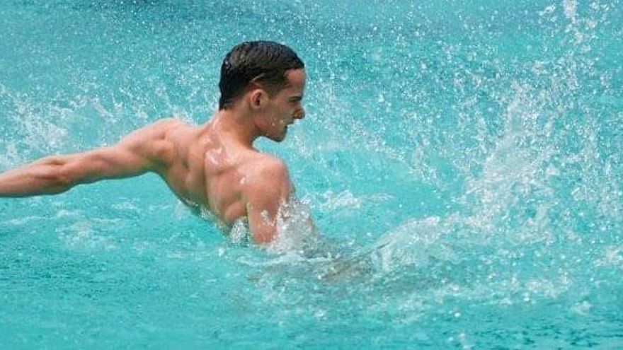 Segunda medalla de Fernando Díaz del Río en Roma