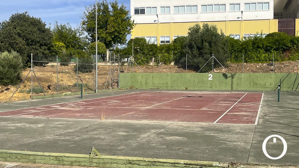 Estado de las intalaciones deportivas de Menéndez Pidal