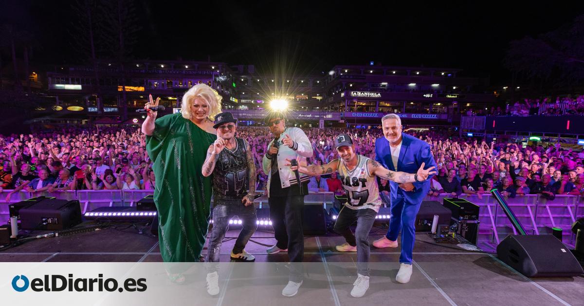 Noche apoteósica en el Winter Pride de Maspalomas: “Nos quedamos cortos con la previsión”