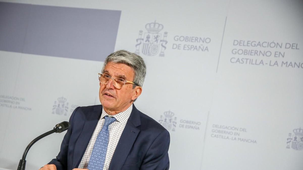 El delegado del Gobierno de España en Castilla-La Mancha, José Pablo Sabrido.