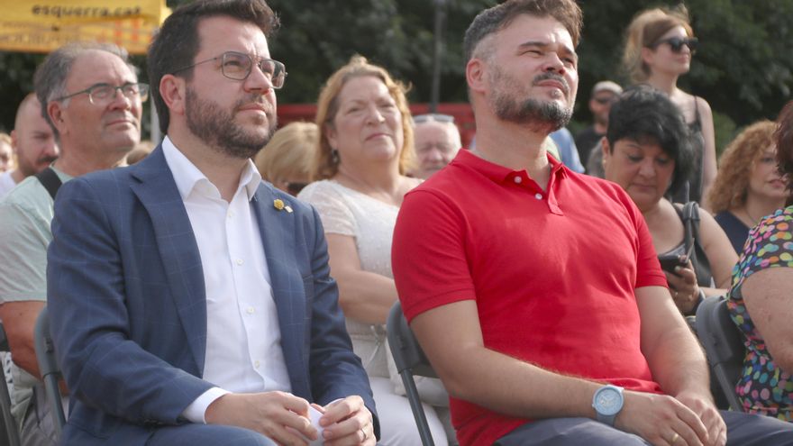 Aragonès revela el "precio" para investir a Sánchez: negociación, déficit fiscal y traspaso de Rodalies