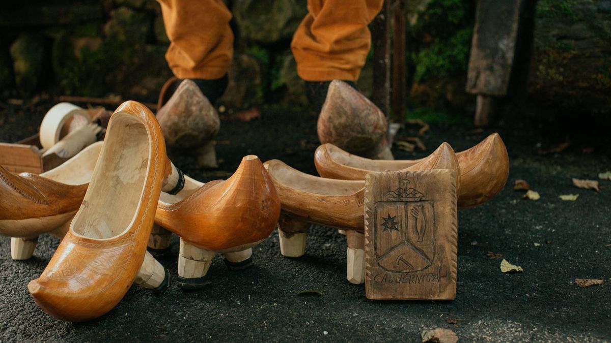 Las albarcas de Cantabria.