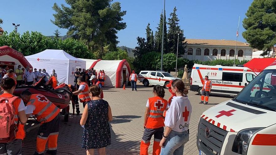 El trabajo del voluntariado de Cruz Roja Castilla-La Mancha llega también a La Palma