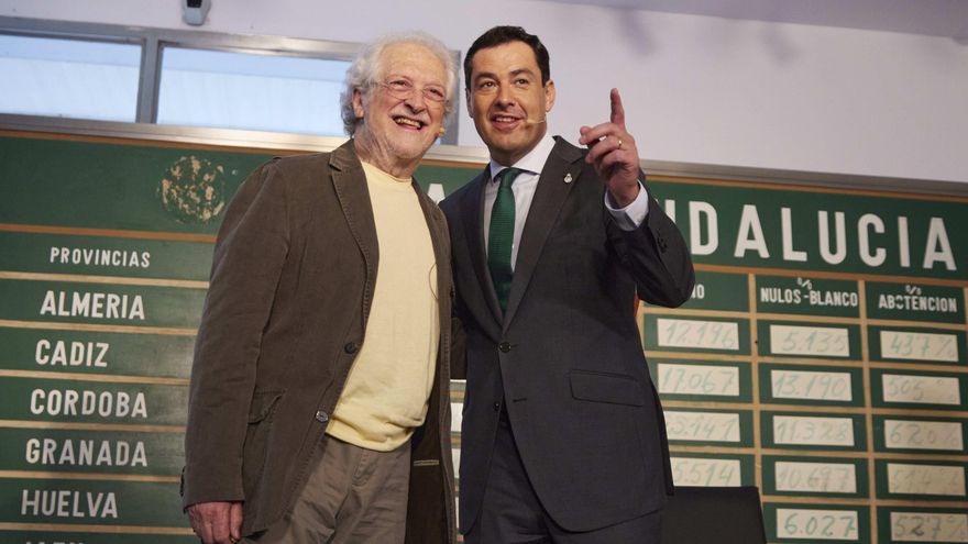 Moreno declarará el 4 de diciembre día oficial de la bandera andaluza a propuesta del fundador del Partido Andalucista