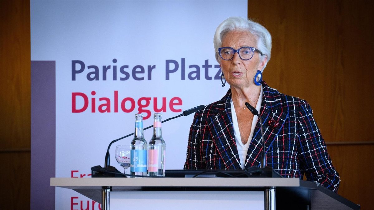 La presidenta del BCE, Christine Lagarde.