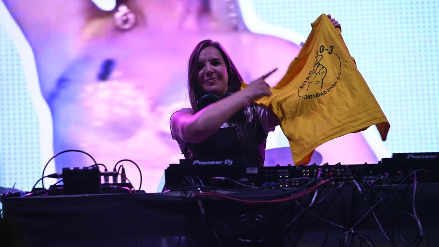 Inés Hernand, DJ en la primera jornada del FIC