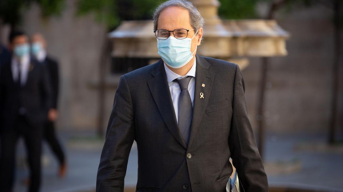 Torra replica a Asens que el hándicap es un Gobierno que "niega" la autodeterminación