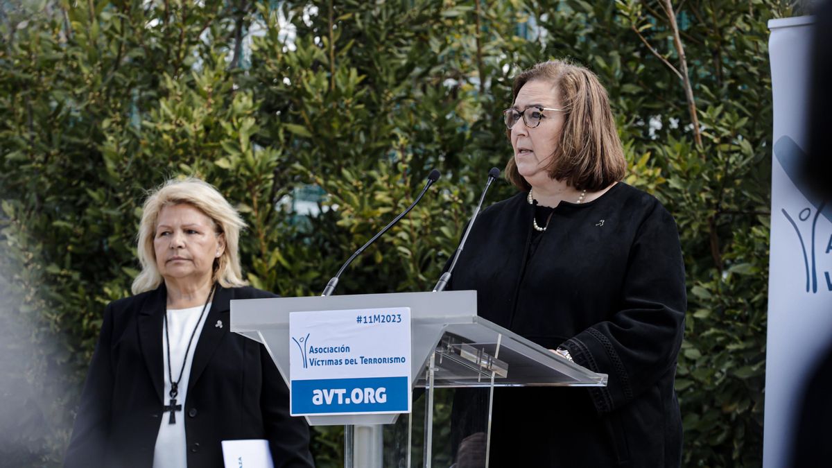 La presidenta de la Asociación Víctimas del Terrorismo (AVT), Maite Araluce
