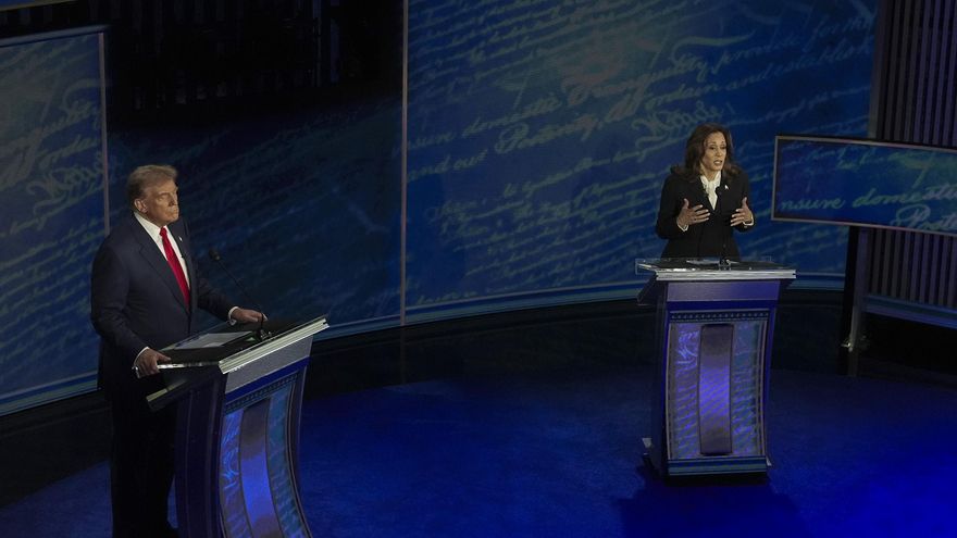 Trump arremete contra los migrantes y Harris le acusa de usar la misma retórica desgastada