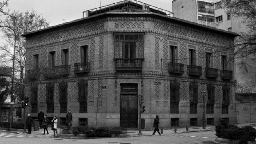 Palacete del Marqués de los Salados, en otra imagen histórica del proyecto presentado para la concesión de la licencia municipal.