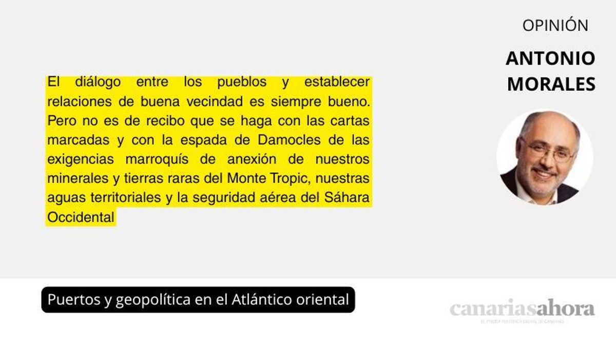Puertos y geopolítica en el Atlántico oriental