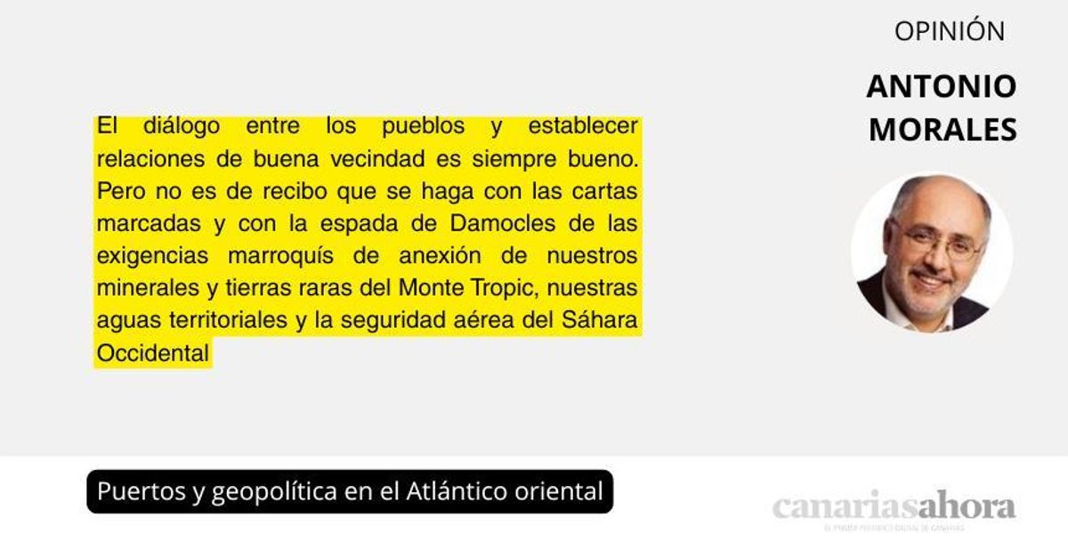 Puertos y geopolítica en el Atlántico oriental