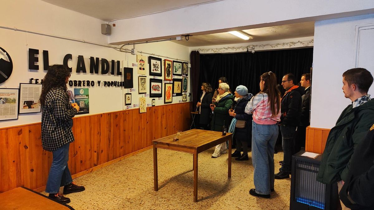 Exposición de grabado en El Candil