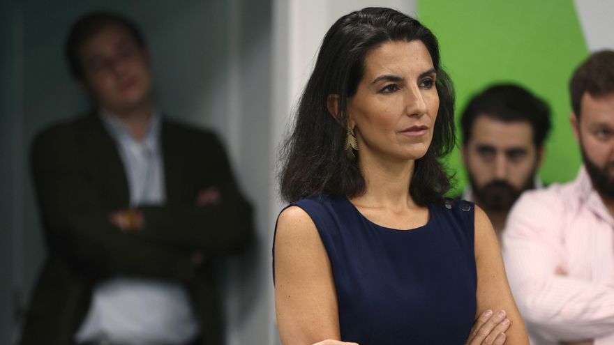 La portavoz de Vox en la Asamblea de Madrid, Rocío Monasterio. Archivo.