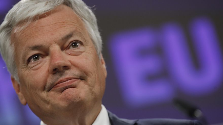 Didier Reynders. EFE/EPA/OLIVIER HOSLET/Archivo