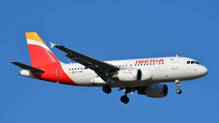 Avión de Iberia