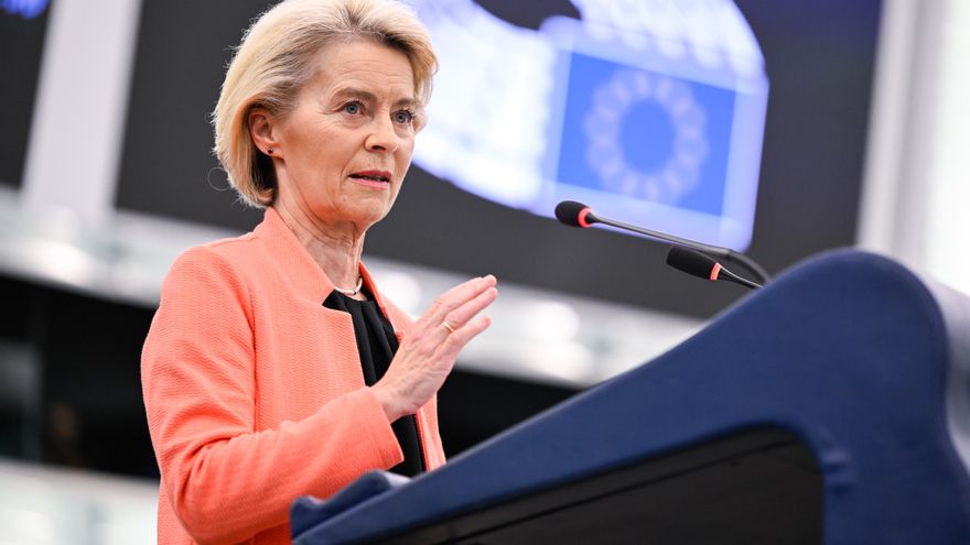 Von der Leyen supera la moción de censura de la ultraderecha con un toque de atención de sus socios en la UE