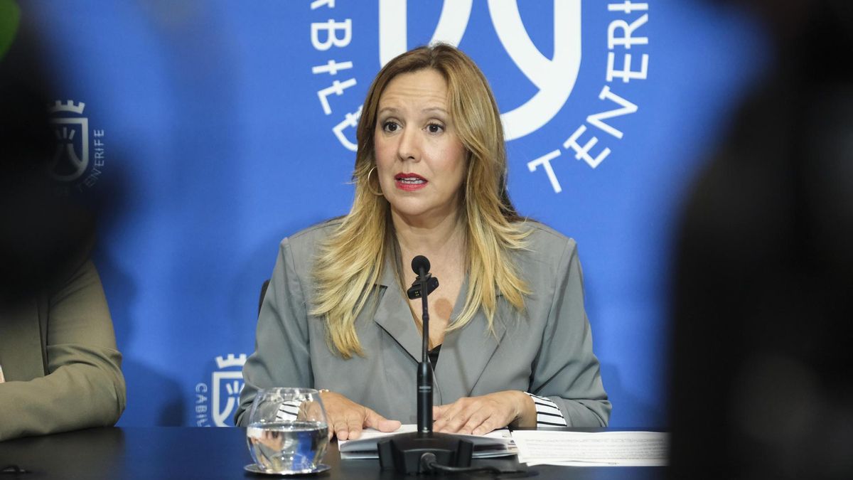La presidenta del Cabildo de Tenerife, Rosa Dávila. EFE/Alberto Valdés