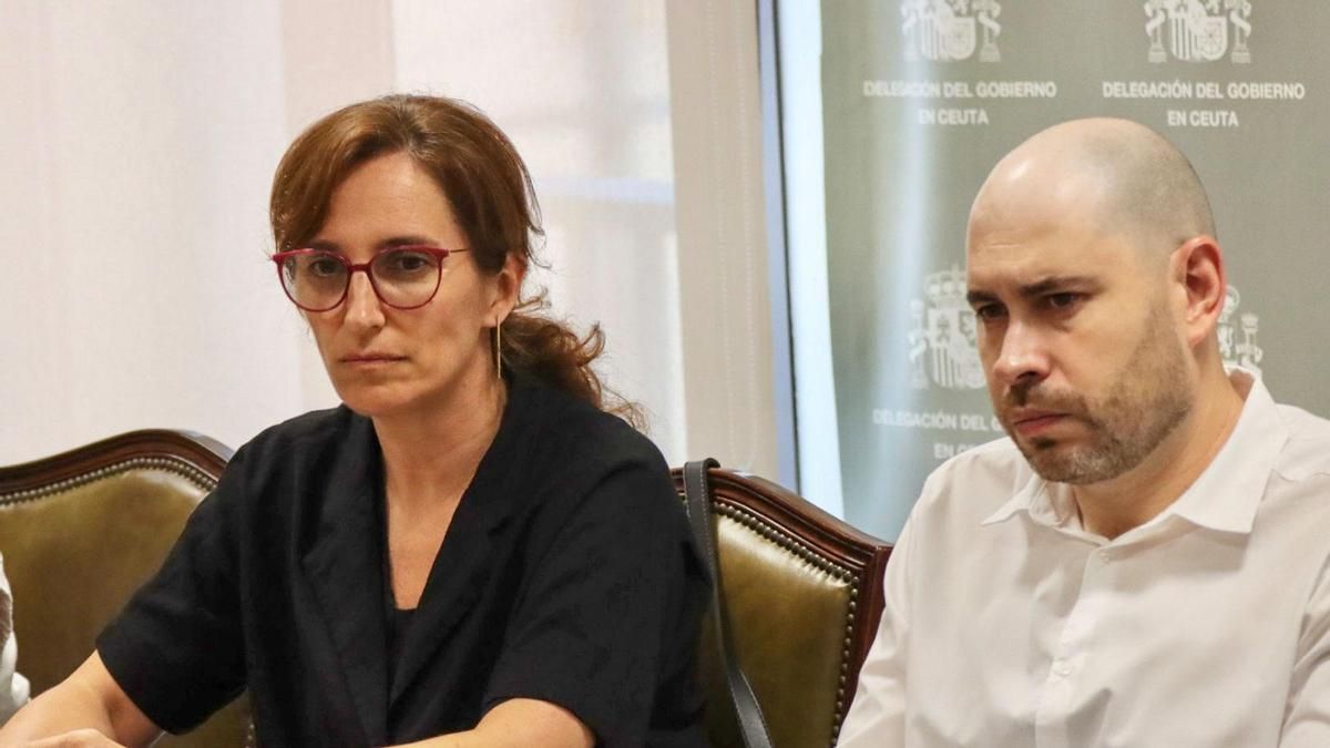 Mónica García cifra en 5.800 las personas atendidas durante la crisis en Ceuta y niega un "colapso sanitario"