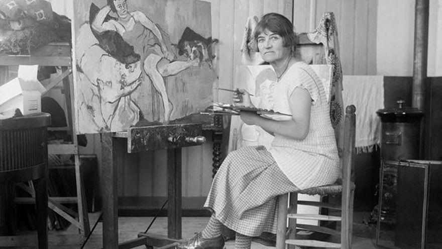 Suzanne Valadon; la modelo de Degas y Lautrec que se convirtió en la primera mujer en pintar un desnudo masculino