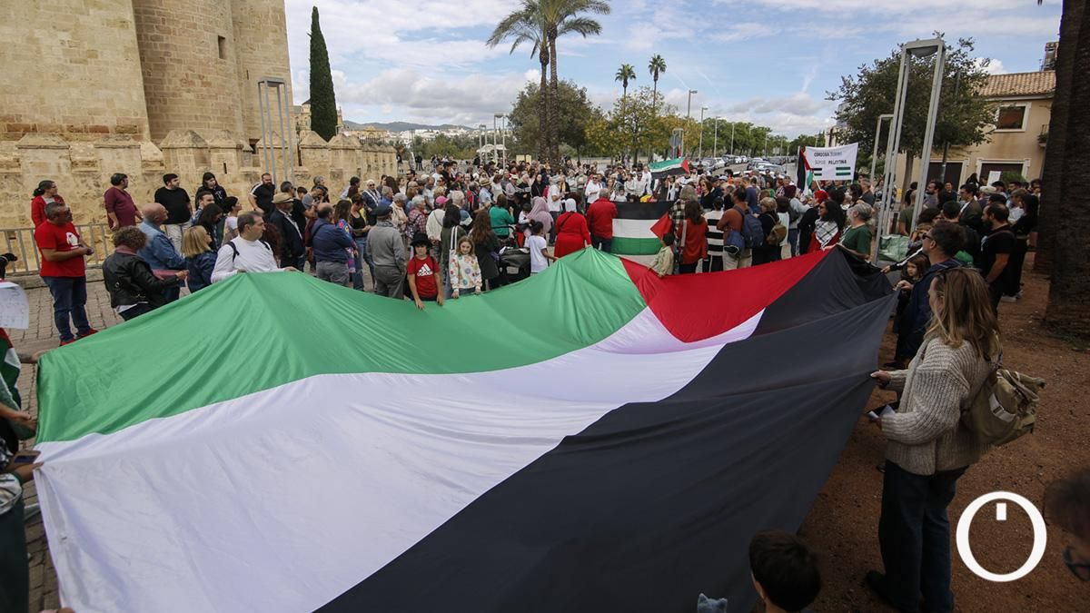 La Plataforma Córdoba con Palestina organiza una concentración contra el genocidio en la Franja de Gaza y en solidaridad con el pueblo palestino