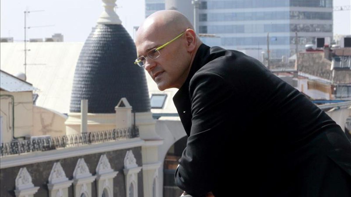 Raül Romeva, cabeza de lista de 'Junts pel sí'. / Efe