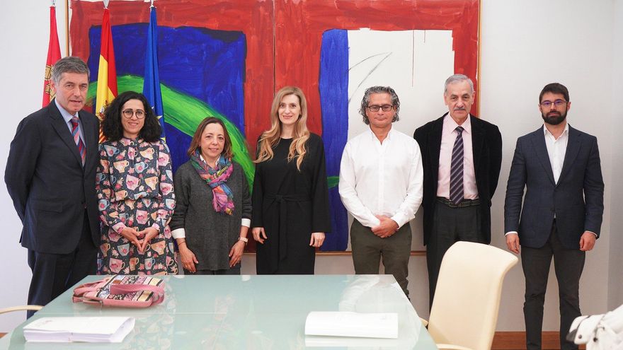 El jurado del Premio Investigación Científica y Técnica e Innovación de Castilla y León.